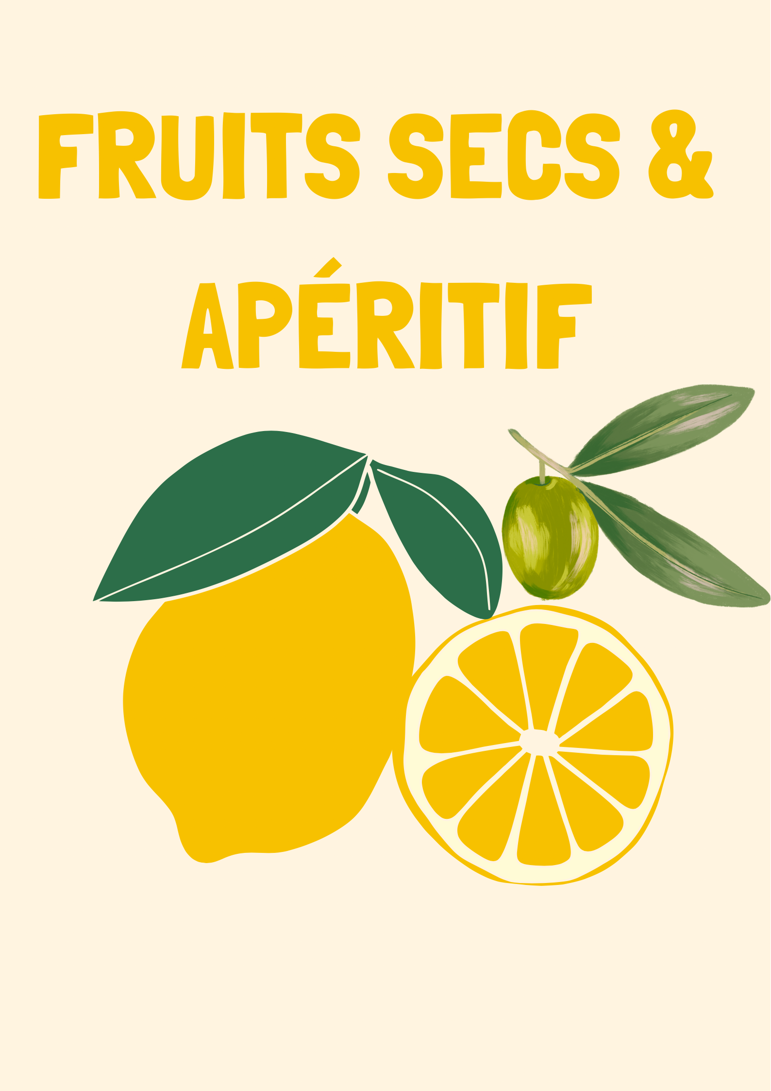 Fruits secs & Apéritif