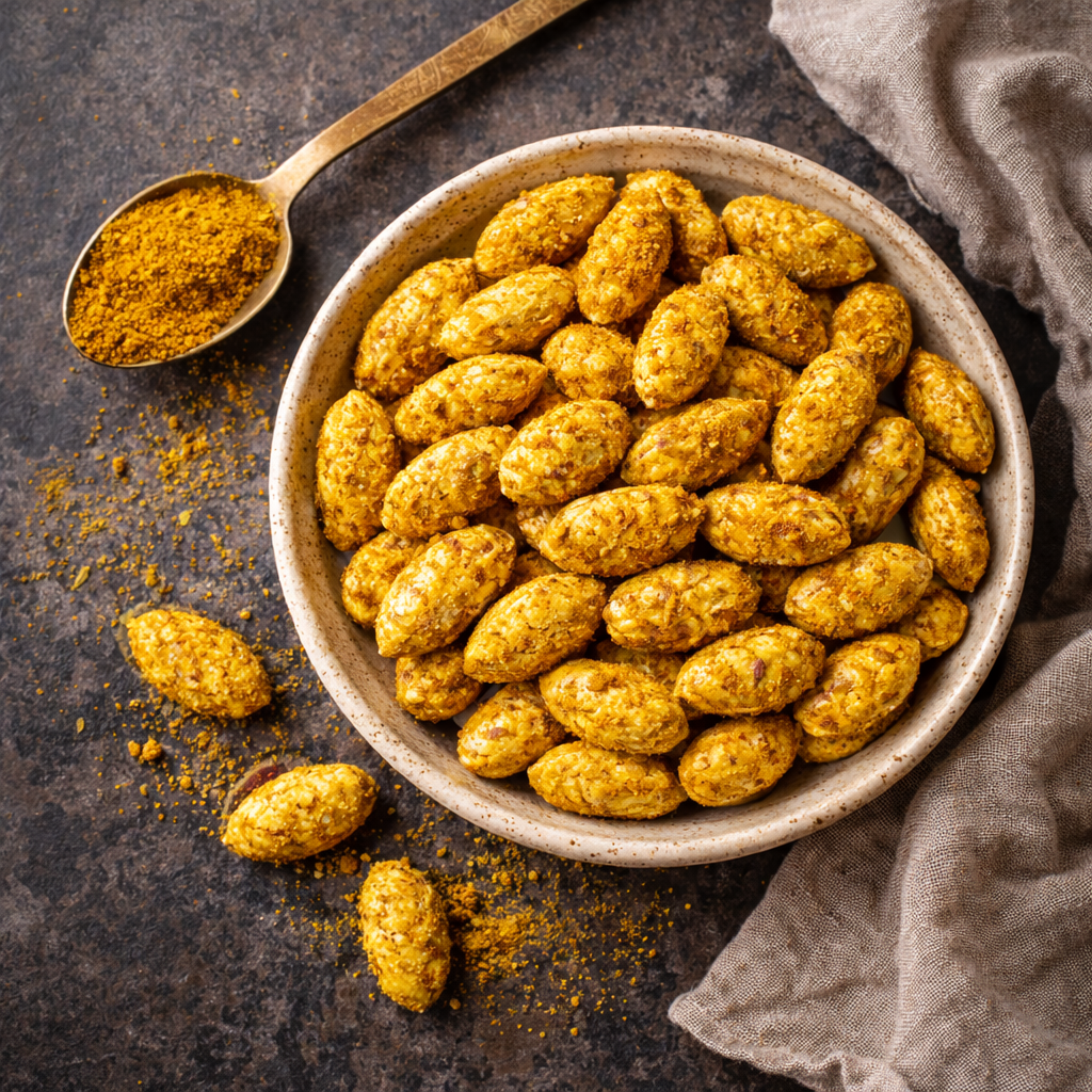 Amande au curry
