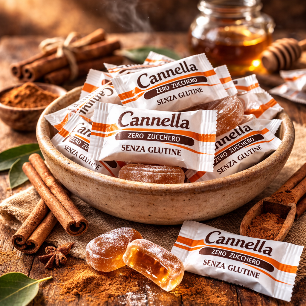Bonbons cannelle (sans sucre et sans gluten)