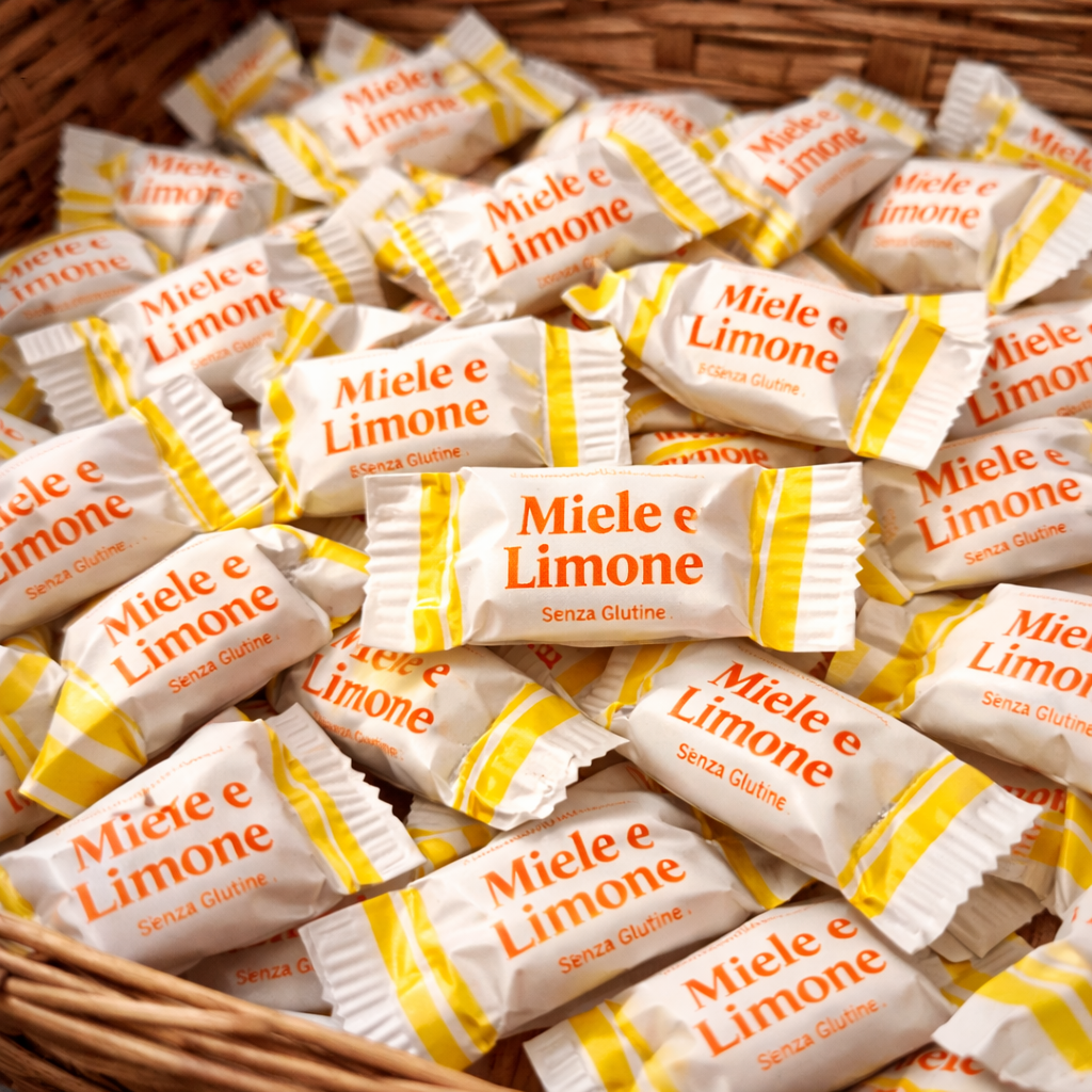 Bonbons artisanaux miel & citron (sans gluten)