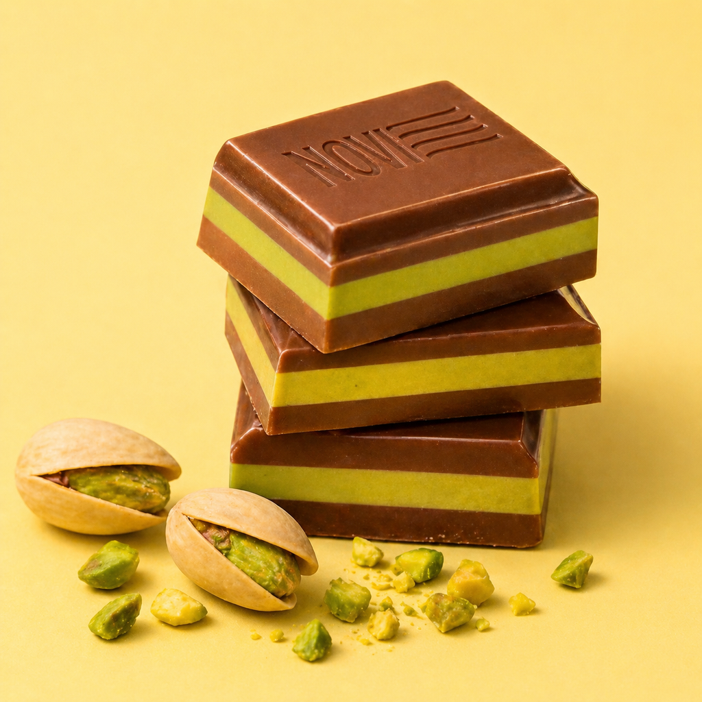 Chocolat à la pistache
