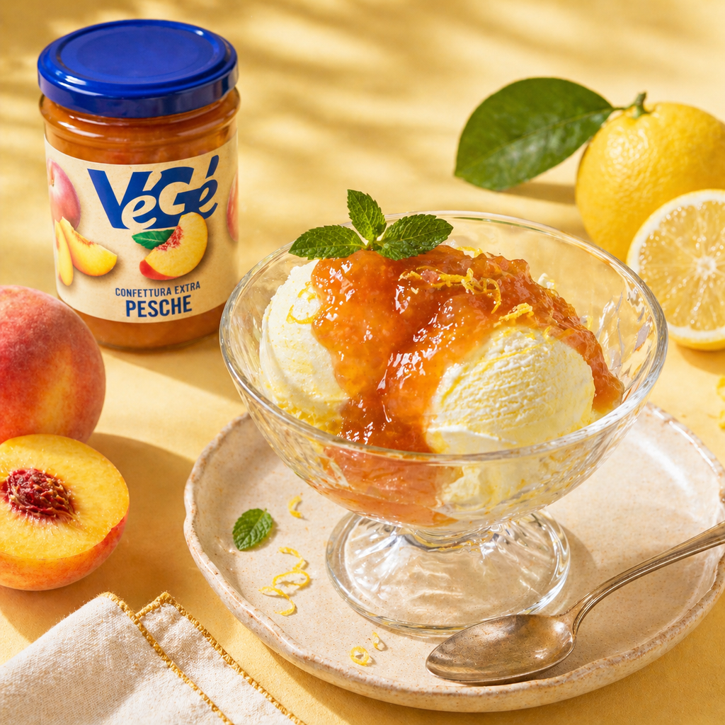 Confiture de pêche
