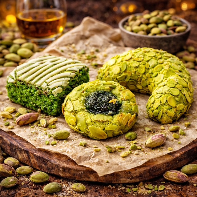 Biscuits artisanaux 100% pistache