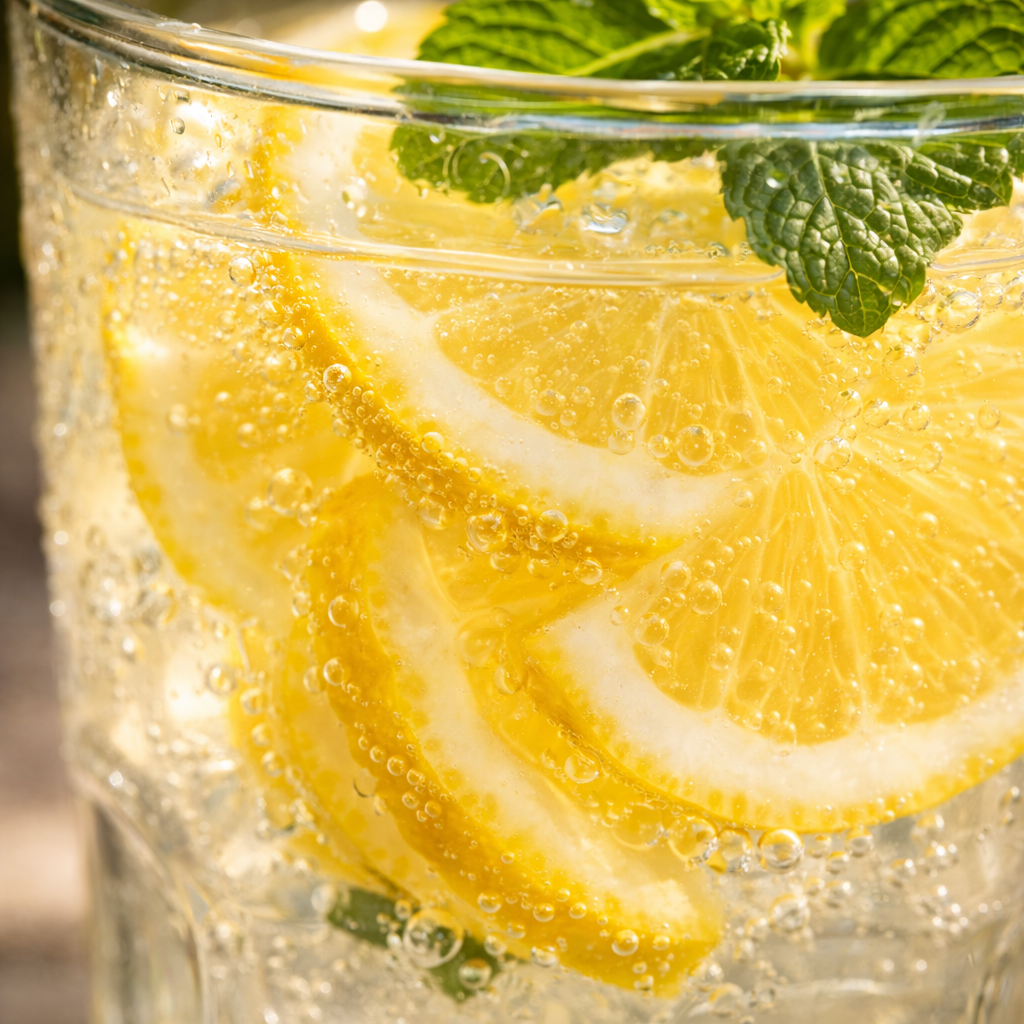 Limonade sicilienne au citron