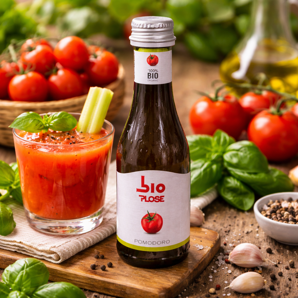 Jus de tomate biologique