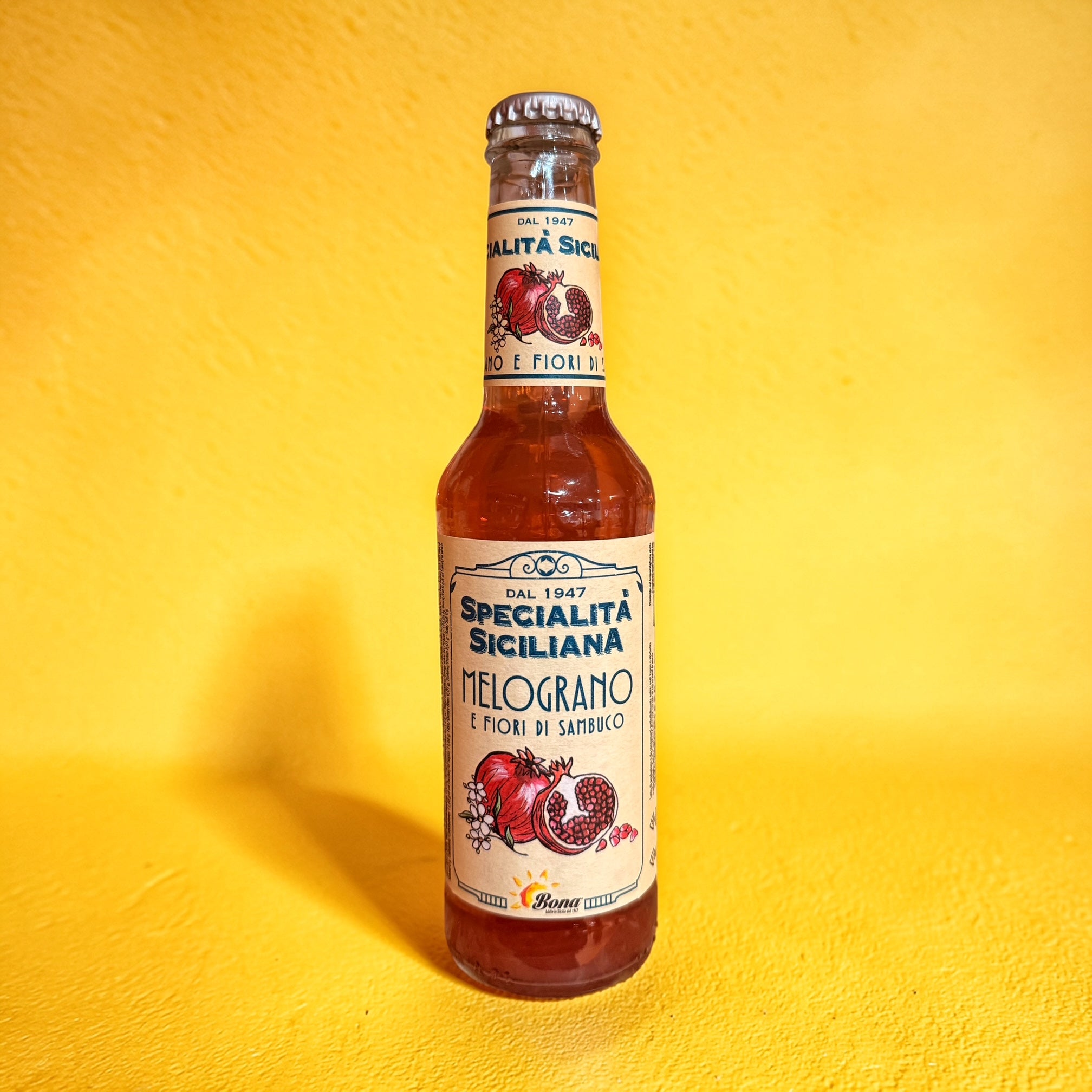 Limonade grenade et fleur de sureau