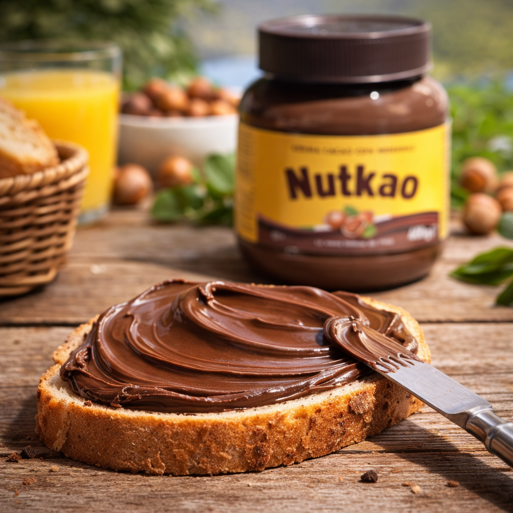 Pâte à tartiner cacao noisettes Nutkao