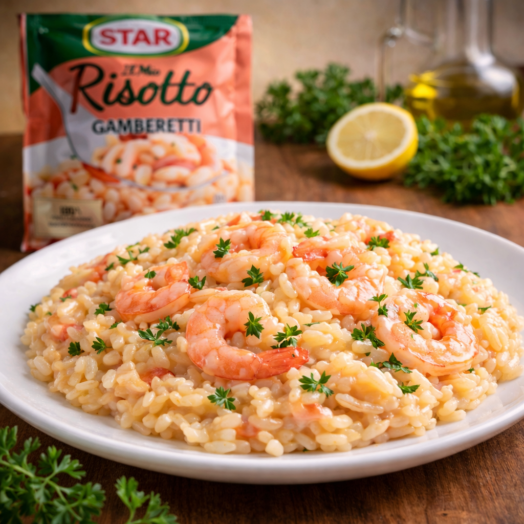 Risotto aux crevettes