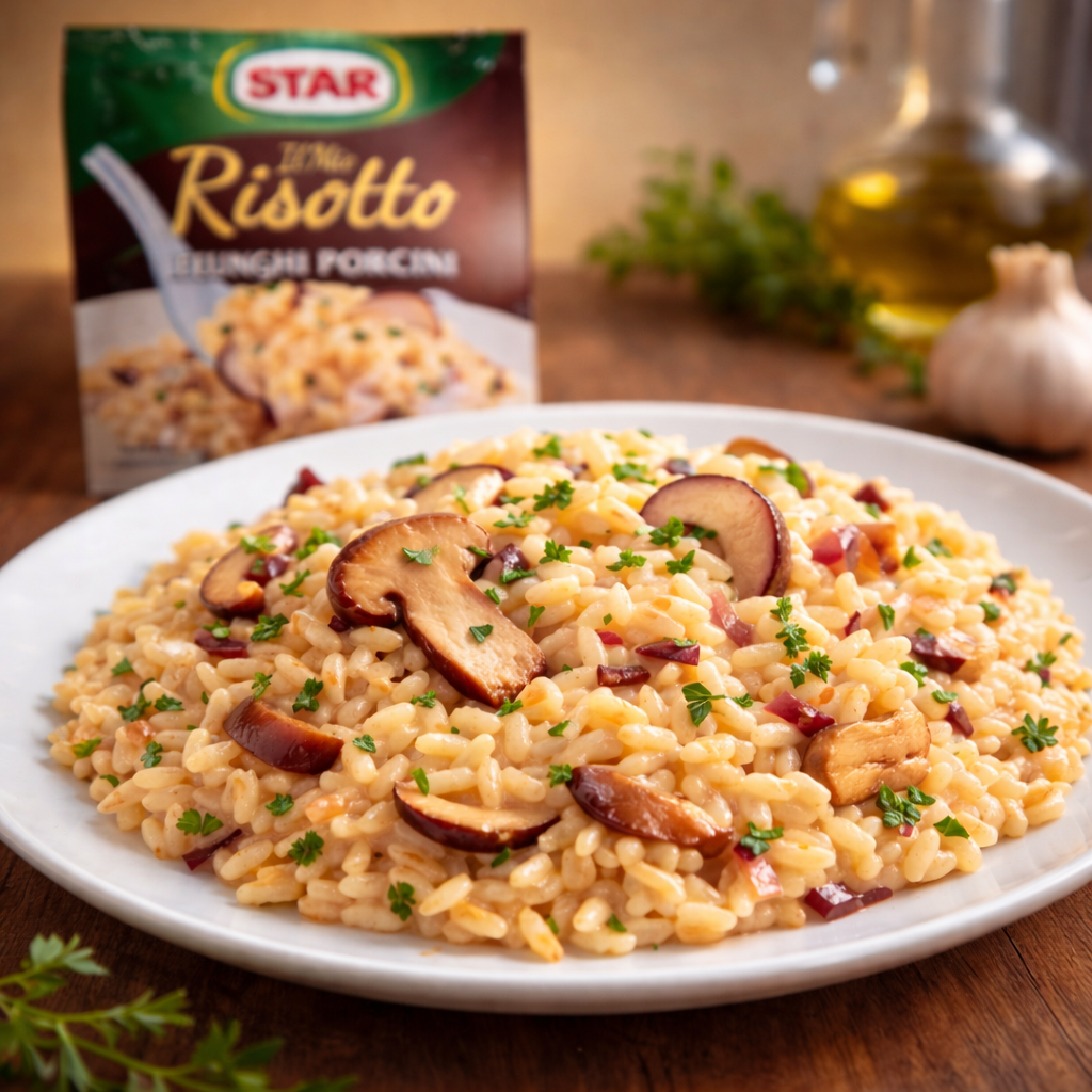Risotto aux cèpes
