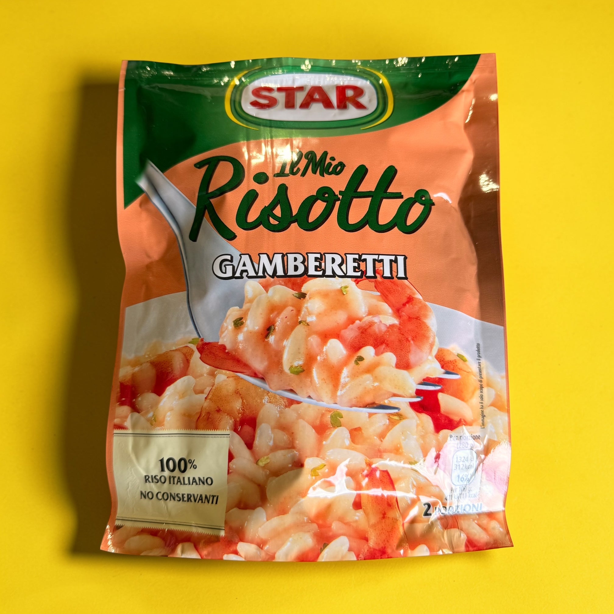 Risotto aux crevettes