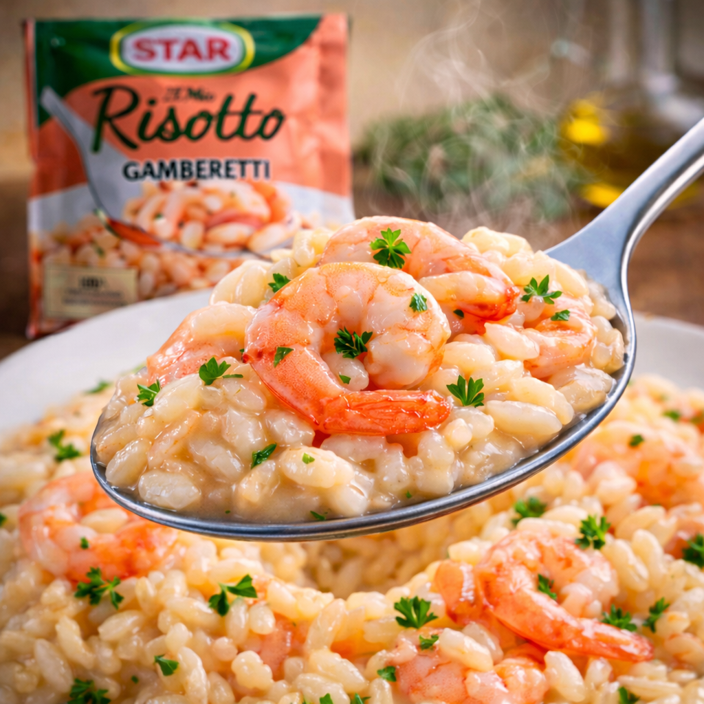 Risotto aux crevettes