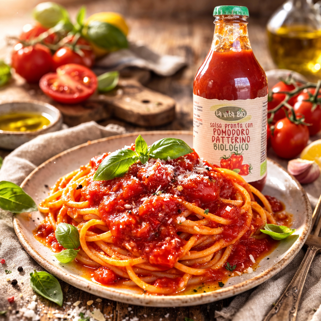 Sauce tomate cuisinée biologique