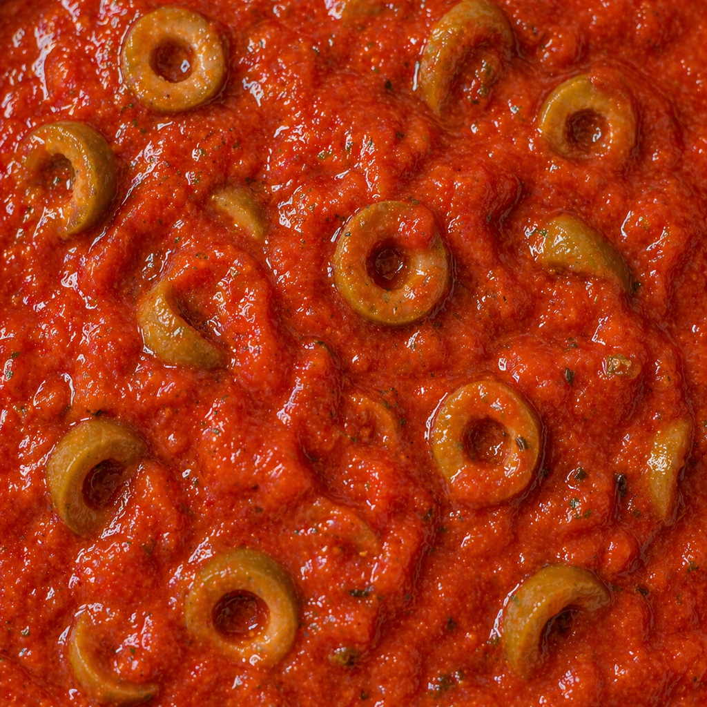 Sauce tomate aux olives biologique