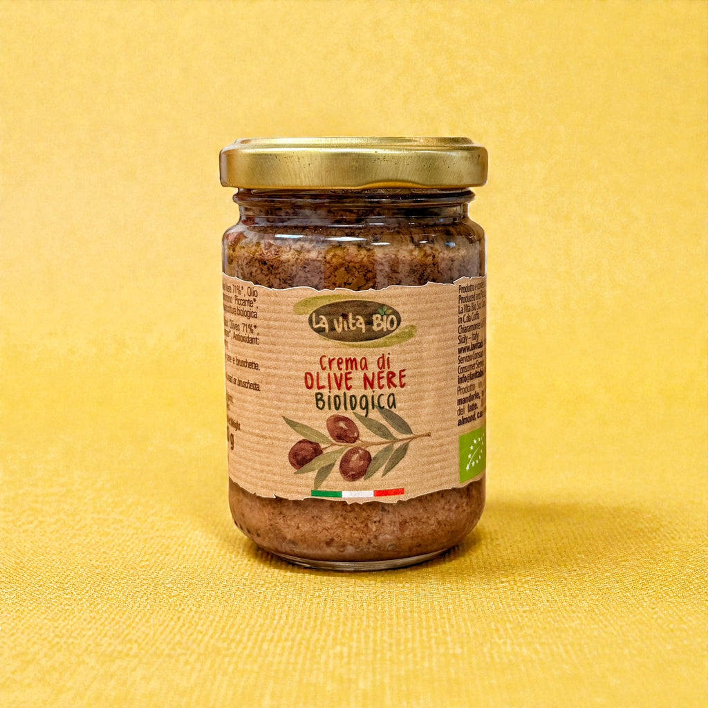 Crème d’olives noires biologique